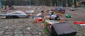 Der Winterfeldtplatz in Schöneberg um 8 Uhr früh.