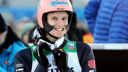 DSV-Hoffnung. Karl Geiger wird Zweiter in Garmisch-Partenkirchen.