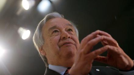 UN-Generalsekretär António Guterres