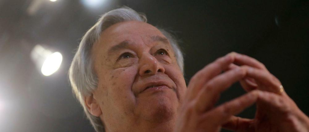 UN-Generalsekretär António Guterres