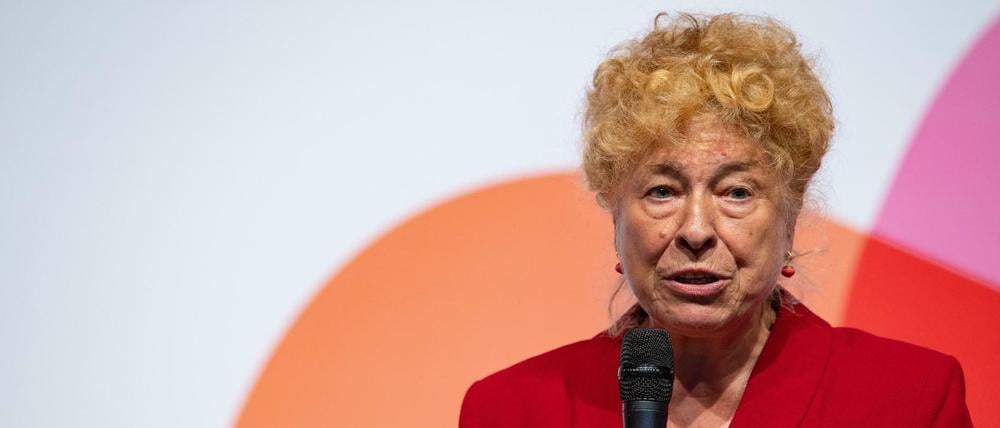 Letzte im Kampf um den SPD-Vorsitz: Gesine Schwan.