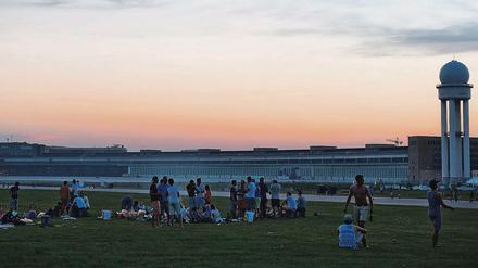 Das Tempelhofer Feld in Berlin.