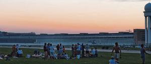 Das Tempelhofer Feld in Berlin.