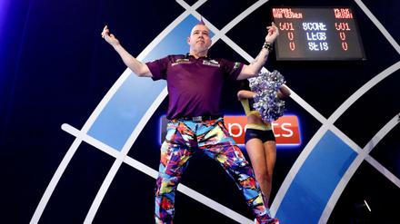 Dartspieler Peter Wright (Schottland) feierte seinen ersten WM-Titel.