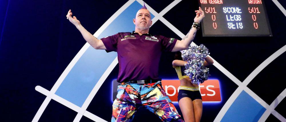 Dartspieler Peter Wright (Schottland) feierte seinen ersten WM-Titel.