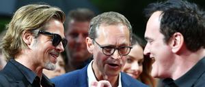 Yo Bro. „Once Upon a Time... in Hollywood“ war eine der letzten Premieren im Cinestar am Potsdamer Platz. Weltstars wie Brad Pitt und Quentin Tarantino kamen – Michael Müller war auch dabei.