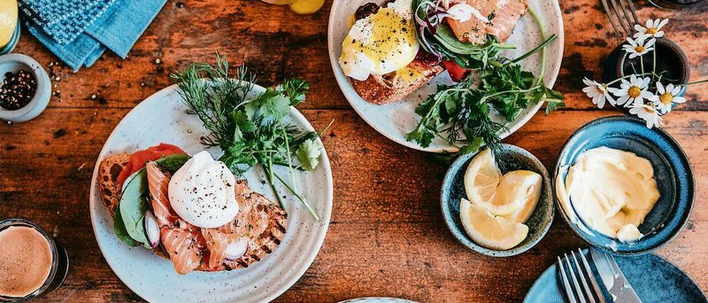Das späte Frühstück boomt in Berlin, neben den Klassikern (hier aus dem "Rocket & Basil"), gibt es viele Länderküchen, die den Brunch mit ihren Spezialitäten bestücken