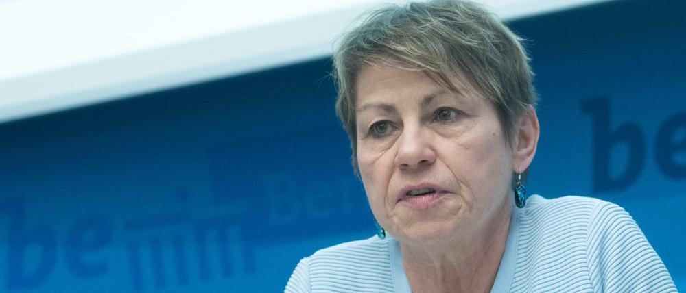 Sozialsenatorin Elke Breitenbach (Linke): Erwerbsarmut sei ein „Armutszeugnis.“ 