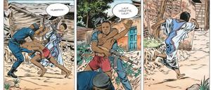 Überlebenskampf: Eine Seite aus „Kivu“.