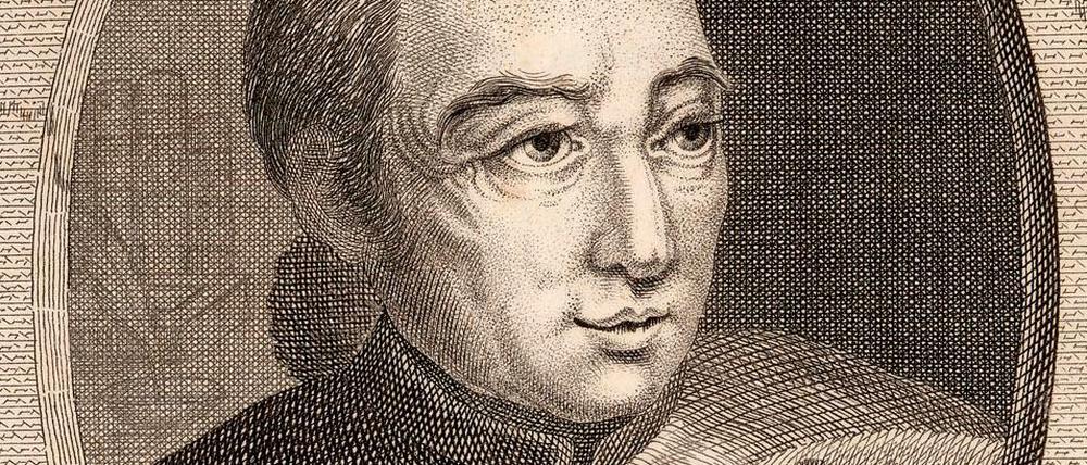 Erlebte die Revolution, die Terreur und Napoleons Machtergreifung. Rétif de la Bretonne mit 51 Jahren (1785). Porträt von Binet.