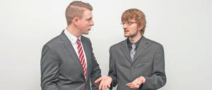 Nicht mit leeren Händen kommen. Mitarbeiter punkten, wenn sie konkrete Ideen für einen besseren Job mitbringen.