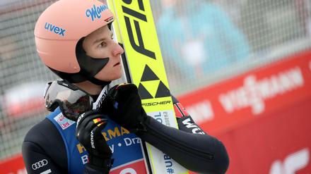 Leichte Enttäuschung. Für Karl Geiger war in Innsbruck mehr drin.