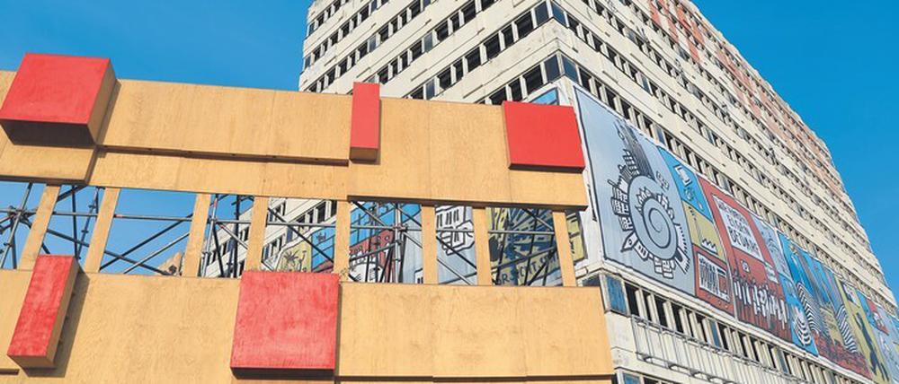 Der Pilot. Das „Haus der Statistik“ am Alexanderplatz gilt als Referenzprojekt für Kultur, Wohnen und Leben. 