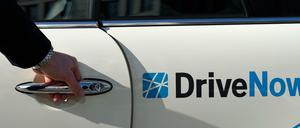 Ein Auto des Carsharing-Anbieters Drive Now