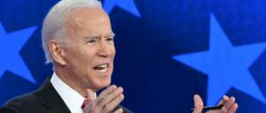 Er will Trump bei der Präsidentschaftswahl herausfordern: Der US-Demokrat Joe Biden.