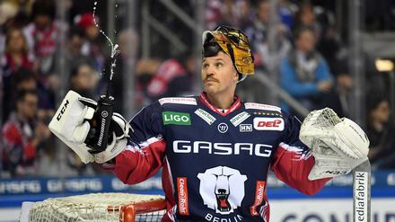 Korken schon in Spiel zwei. Davor hatte Justin Pogge am Freitag gegen München einen guten Einstand in Berlin hingelegt.