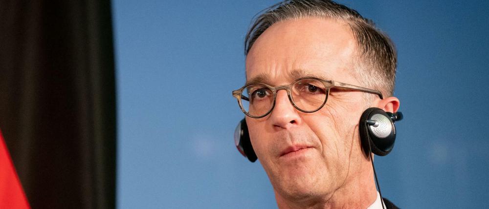 Macht keine gute Figur: Heiko Maas (SPD), Bundesaußenminister.
