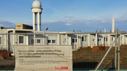 Das Tempohome auf dem Tempelhofer Feld steht seit dem Sommer leer.