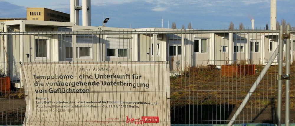 Das Tempohome auf dem Tempelhofer Feld steht seit dem Sommer leer.
