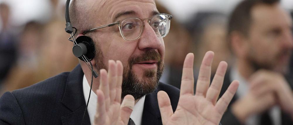 EU-Ratschef Charles Michel soll im Namen der Mitgliedstaaten die Verhandlungen über das europäische Budget führen.