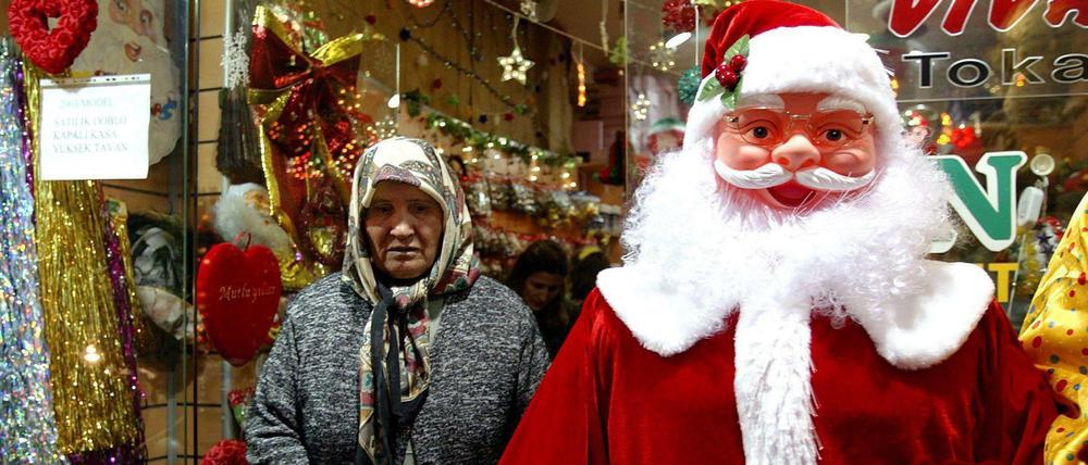 „Noel Baba“ ist zur Ikone eines Kulturkampfes in der Türkei geworden.