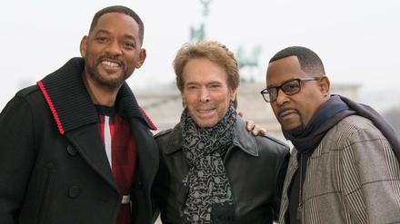 Will Smith, Produzent Jerry Bruckheimer und Martin Lawrence (v.l.n.r) bei der Premiere von "Bad Boys For Life".