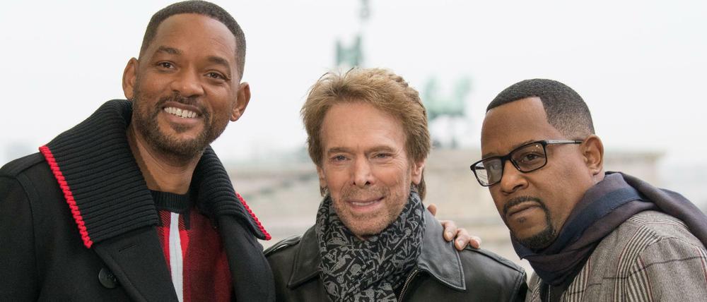 Will Smith, Produzent Jerry Bruckheimer und Martin Lawrence (v.l.n.r) bei der Premiere von "Bad Boys For Life".