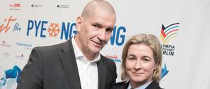 Präsidentschaftskandidat. Matthias Große, Lebensgefährte von Claudia Pechstein, prescht vor.