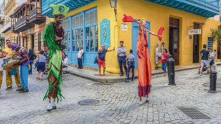 In der Altstadt von Havanna. Es sieht aus wie ein Klischee, aber wer dort war, weiß – es sieht tatsächlich noch immer so aus.
