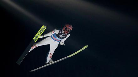 Strahlender Sieger. Stefan Kraft gewann das Quali-Springen in Bischofshofen.