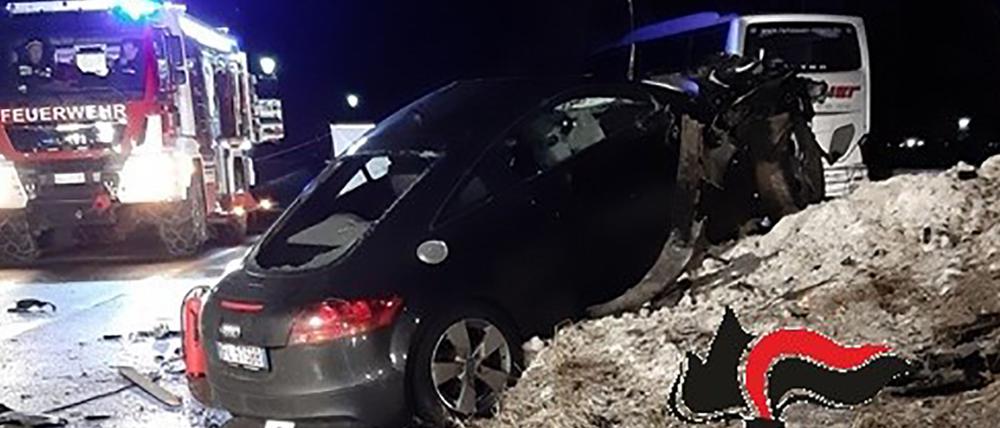 Mit diesem Auto fuhr ein alkoholisierter 27-Jähriger in Südtirol sieben Menschen zu Tode.