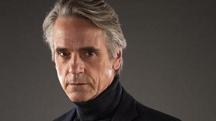 Der diesjährige Präsident. Schauspieler Jeremy Irons.
