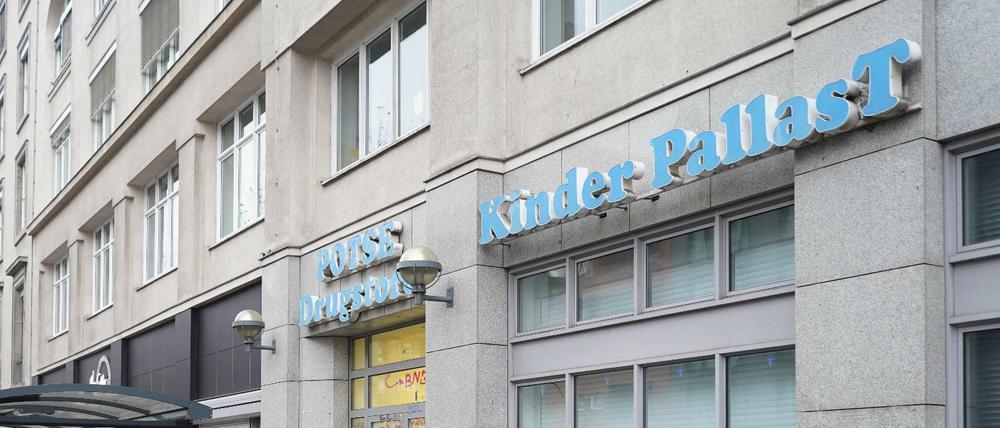 Außenansicht des ehemaligen Jugendzentraum Potse an der Potsdamer Straße in Berlin-Schöneberg.