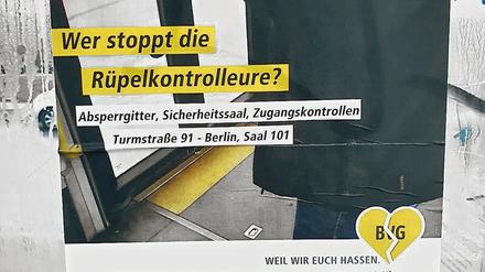 Kopiert. Ein Ausschnitt des Motivs, gesehen in der Karl-Kunger-Straße.