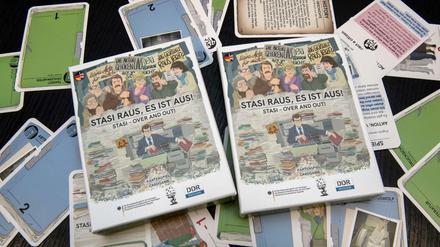 Die Entwicklung des Kartenspiels "Stasi raus, es ist aus!" wurde vom DDR-Museum und Stasi-Unterlagen-Archiv unterstützt. 