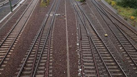 Bahngleise (Symbolbild).