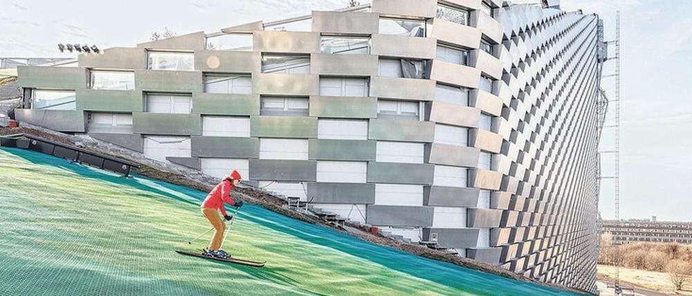 Auf Amager Bakke werden keine Olympiasieger produziert werden. Die Abfahrten spielen angesichts all der Abfälle ohnehin nur eine Nebenrolle.