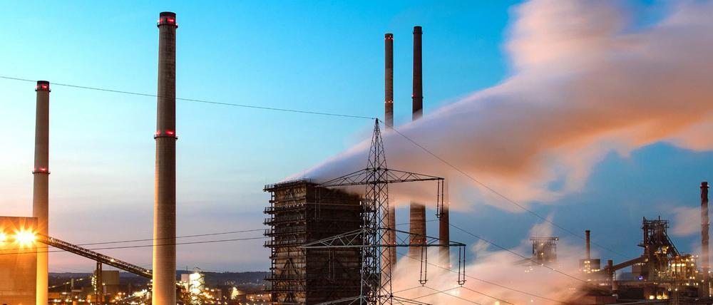 Die Grünen wollen beweisen, dass sie sich nicht nur für klassisch „grüne“ Branchen zuständig fühlen, sondern auch für traditionelle Industrien wie die Stahlbranche.