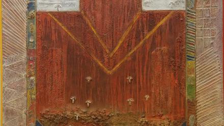 Erdige Farben, Sand, Reliefs: Ein typisches Bild von Volker Sommer.