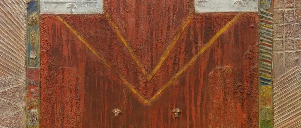 Erdige Farben, Sand, Reliefs: Ein typisches Bild von Volker Sommer.