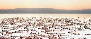 Hüllenlos in Israel, das geht meist nur in Kunstaktionen, wie sie Fotograf Spencer Tunick am Toten Meer inszenierte. 