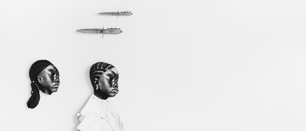 Ein Porträt von blackness. In Collagen ordnet die Künstlerin Frida Orupabo ihr digitales Archiv neu an.
