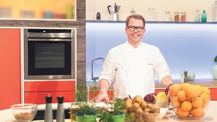 Mario Kotaska kocht seit dieser Woche für die Zuschauer des ZDF-Vormittagsmagazins „Volle Kanne – Service täglich“.
