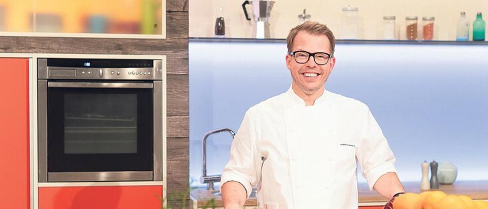 Mario Kotaska kocht seit dieser Woche für die Zuschauer des ZDF-Vormittagsmagazins „Volle Kanne – Service täglich“.