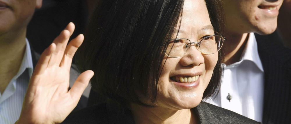 Alte und neue Präsidentin in Taiwan: Tsai Ing-wen.