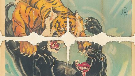 Plakat für das Dschungelabenteuer "Bring sie lebend heim!" (USA, 1932).