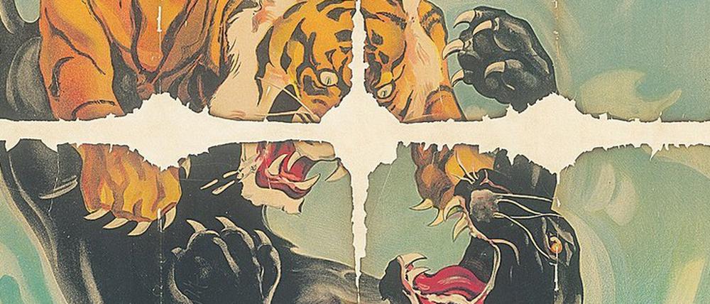 Plakat für das Dschungelabenteuer "Bring sie lebend heim!" (USA, 1932).
