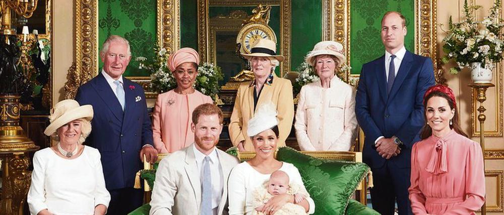 Bessere Zeiten. Die Königsfamilie im Juli 2019. 