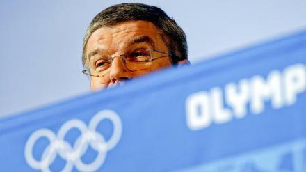 Thomas Bach geht beim Thema politischer Protest lieber in Deckung.