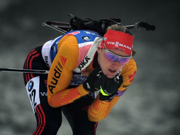 Gut in Schuss: Denise Herrmann lief die Bestzeit beim Sprint von Oberhof.